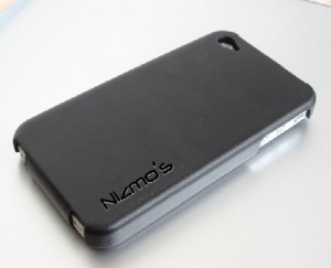 Nizmos Black Beauty Genuine Leather iPhone 4 Case